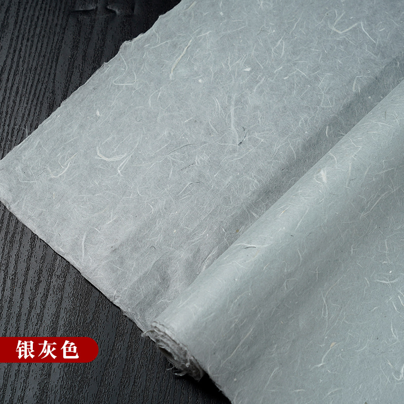 Huizhou Yuxuan colorido agua clara Yunlong papel de papel de aceite paraguas lámpara de papel de arroz en blanco de fibra gruesa decoración de papel de embalaje