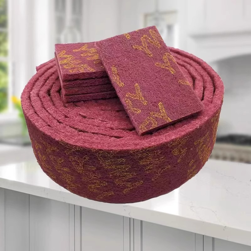 Emery Scouring Pad for Wiping Pots and Pans to Remove Oil Stains, Kitchen Cleaning Cloth, Door and Window Tiles, Thickeneded Rust Removal Cleaning Rag