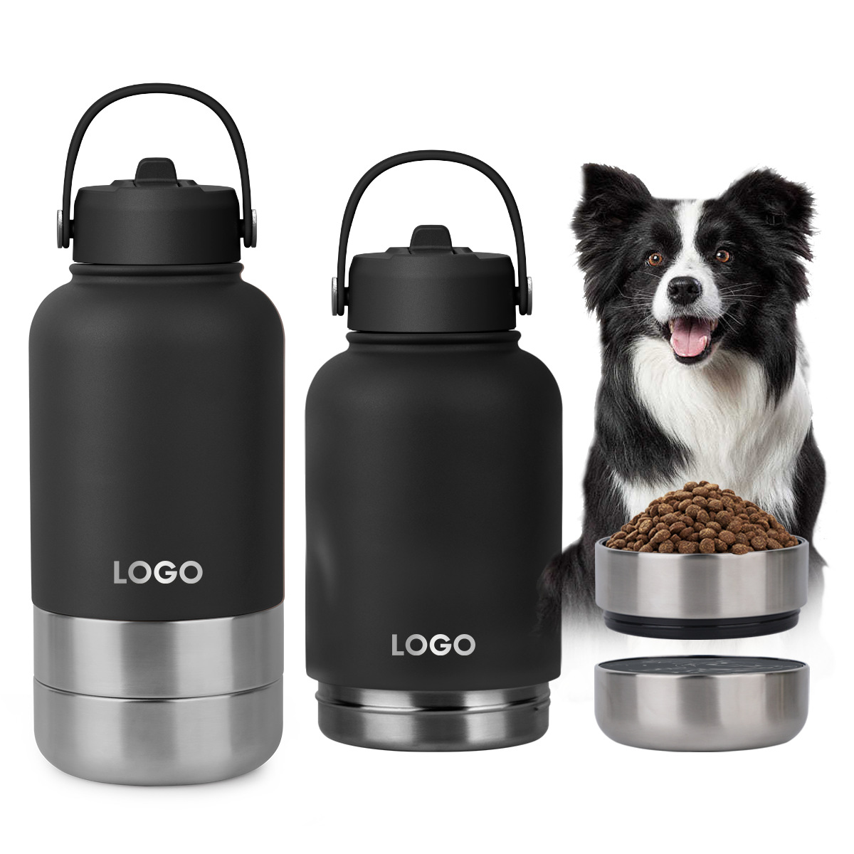 Transfronterizo 32oz tres capas botellas espaciales personalizadas 304 tazas de acero inoxidable tazas de agua de gran capacidad tazas de transporte tazas de automóviles