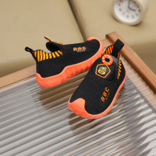 ABCBILL儿童鞋休闲轻便运动鞋秋款男女童一脚蹬网面透气跑步鞋子