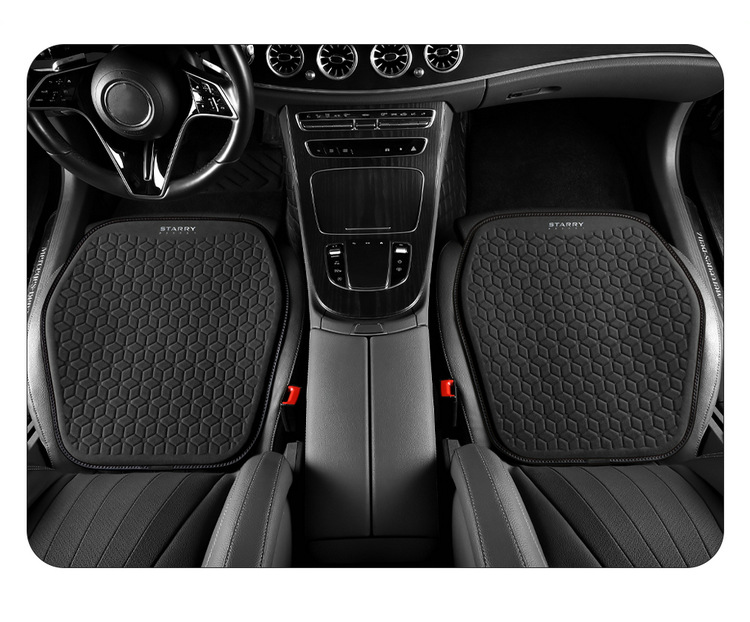suede car seat cushion four seasons universal silicone car cushion seat cushion gel ice cushion truck seat cushion car summer