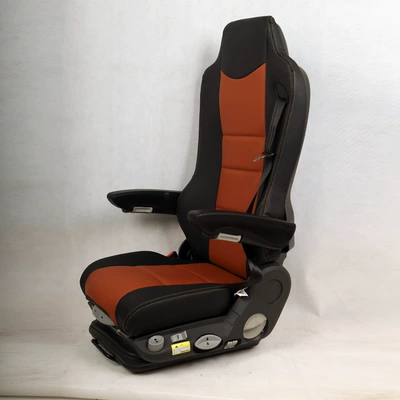 Suitable for heavy-duty truck seats, Other Automotive Safety Supplies - grammer-black-brown-leather