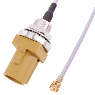 FAKRA-KYֱ���^��ˮ��ѿ����IPEX MHFU.FL����1.37mm���l�M������