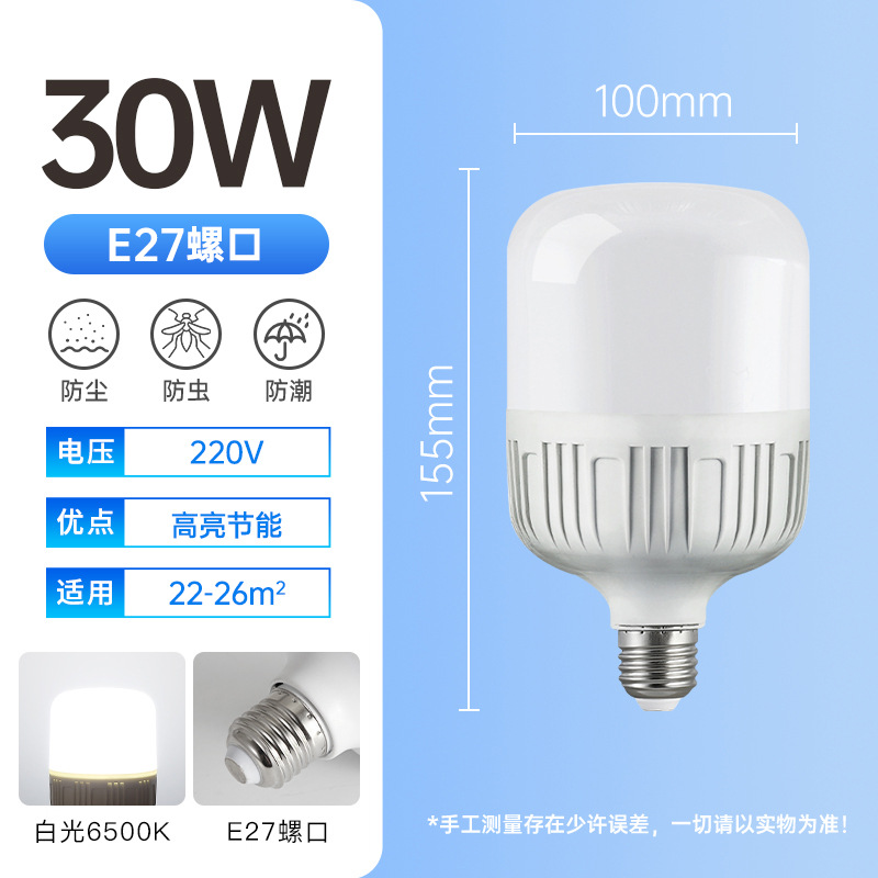 lámpara LED de ahorro de energía super brillante tornillo doméstico e27 lámpara doméstica de ahorro de energía lámpara de lámpara doméstica de larga vida lámpara de lámpara al por mayor