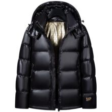 2025防寒服丝棉新款黑金棉服加肥加大时尚保暖加厚保暖外套男装