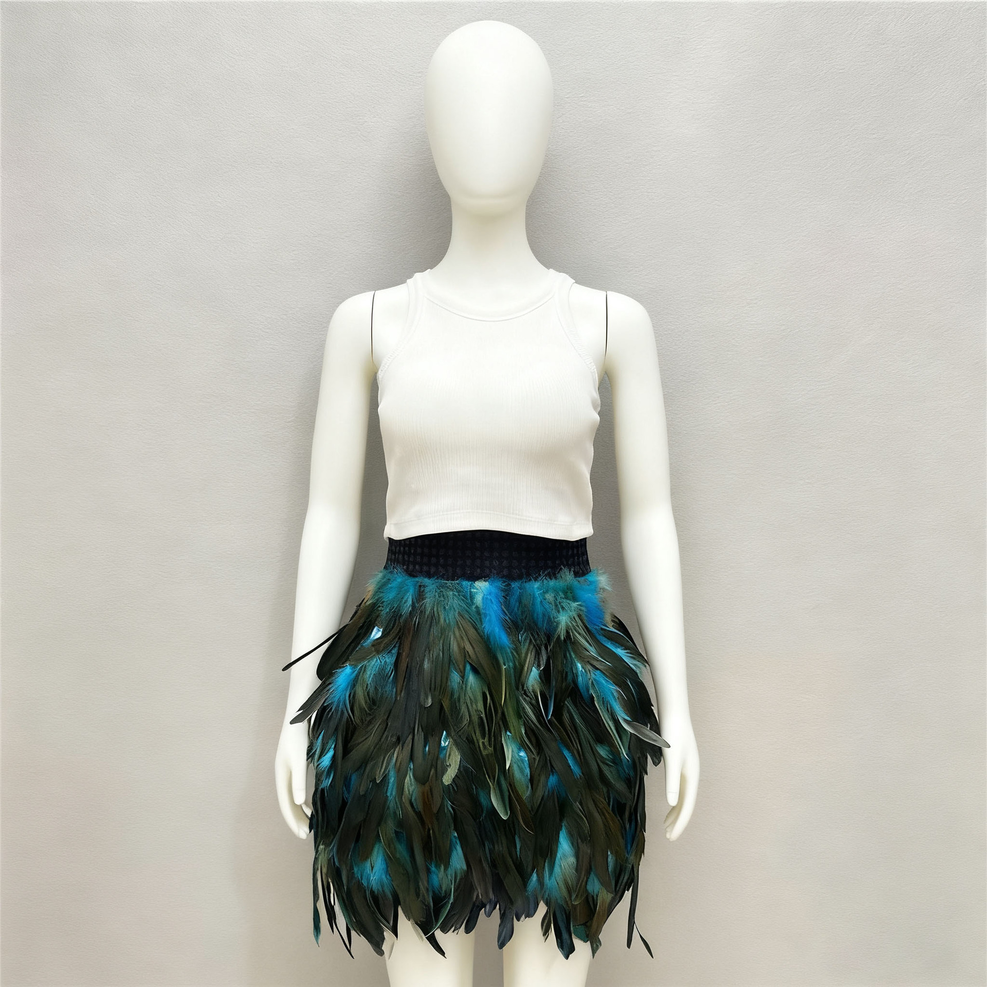 Amazon comercio exterior Europa y América plumas falda corta ropa deportiva femenina lucha libre mano cos uniforme vestido vestido vestido vestido TK