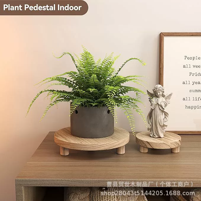 Деревянная подставка для цветочных горшков, ванная комната, туалетные принадлежности, косметика, стеллаж для хранения, балкон, зеленый горшок для растений, подставка для ароматерапевтических свечей