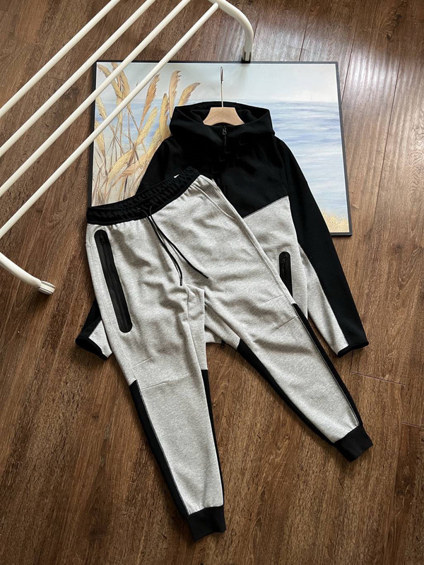 25年新作 TECH FLEECE メンズ エアレイヤー カジュアル スポーツ ジャケット スウェットパンツ スーツ 792+002|undefined