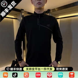 2026夏季新款重工刺绣痞帅短袖T恤男潮牌圆领休闲百搭上衣