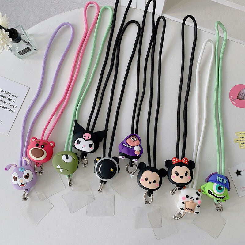 Mobile phone lanyard new universal cartoon mobile phone pendant portable cute hook patch key pendant toy Mobile phone lanyard new universal cartoon mobile phone pendant portable cute hook patch key pendant toy