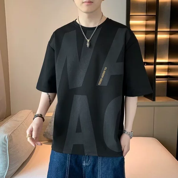072 short -sleeved black