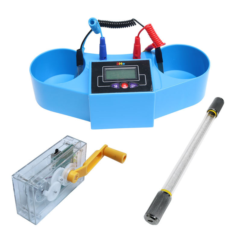 Science Laboratory Kindergarten Theme Education Human Body Conductive Rod Hand Generator Potato Power Clock Electricity