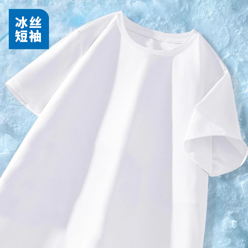 Comercio exterior ins estilo de impresión de cuello redondo camiseta de manga corta tendencia universal casualidad blanco T pareja image 5