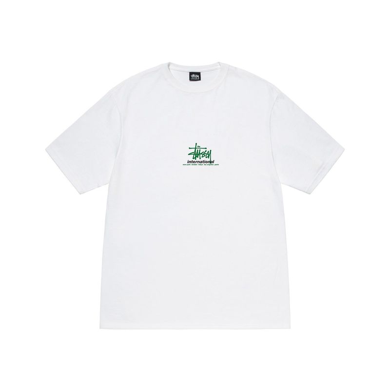 stusy8 ステューシー 2024 新しいメンズとレディース半袖 Tシャツ夏メンズルーズ 270 グラムヘビーウェイト高品質 Tシャツ|undefined