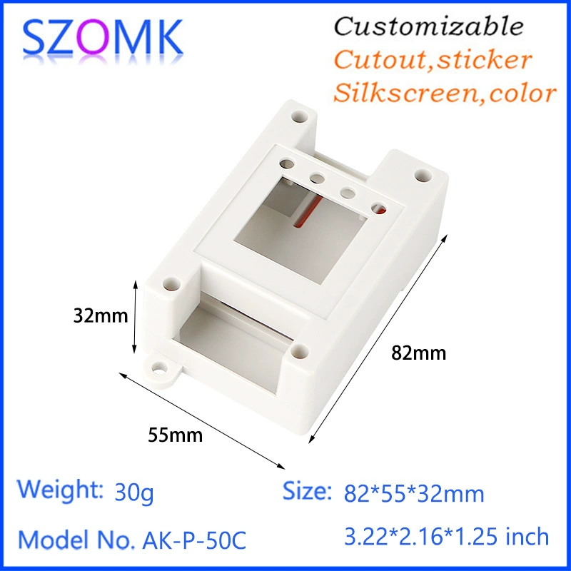Оком АБС пластиковый корпус направляющей направляющей электрическая проводка коробка контроллер переключатель PLC корпус управления корпусом P50C