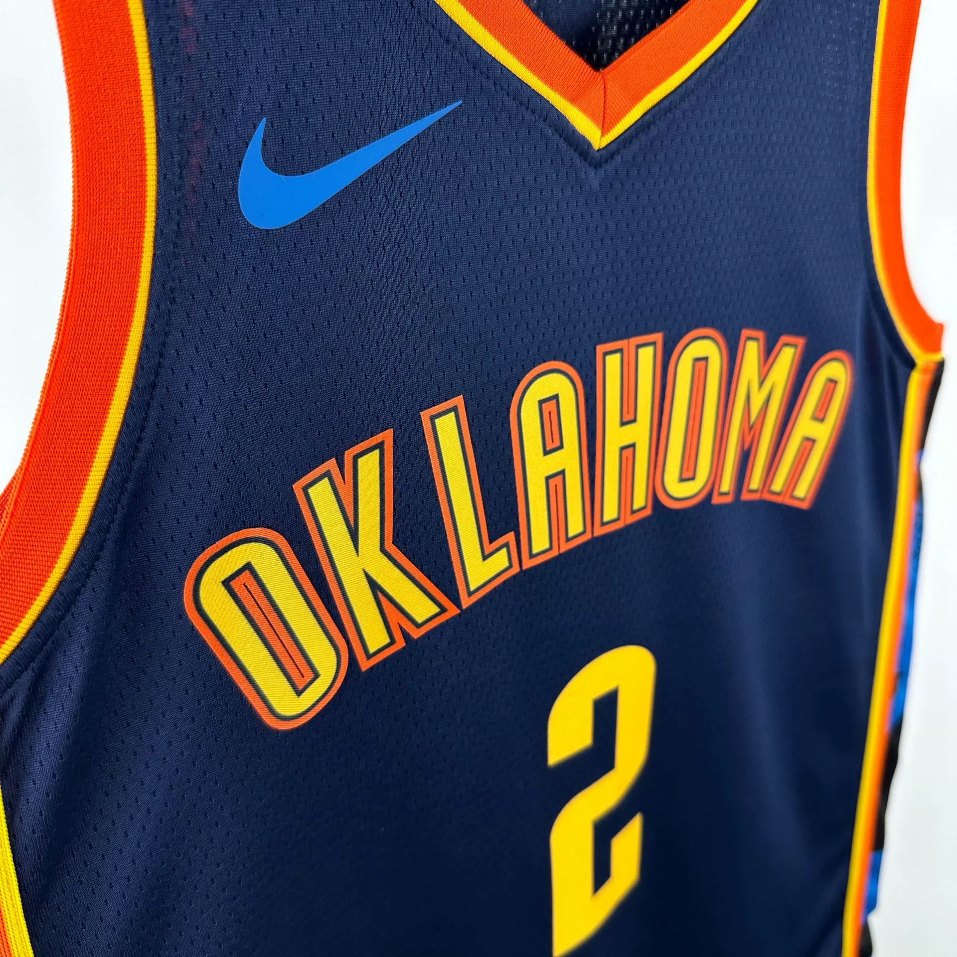 Майка NBA Thunder №0 Уэстбрук №2 Александр №7 Холмгрен №7 Энтони №13 Джордж №3 Гиди
