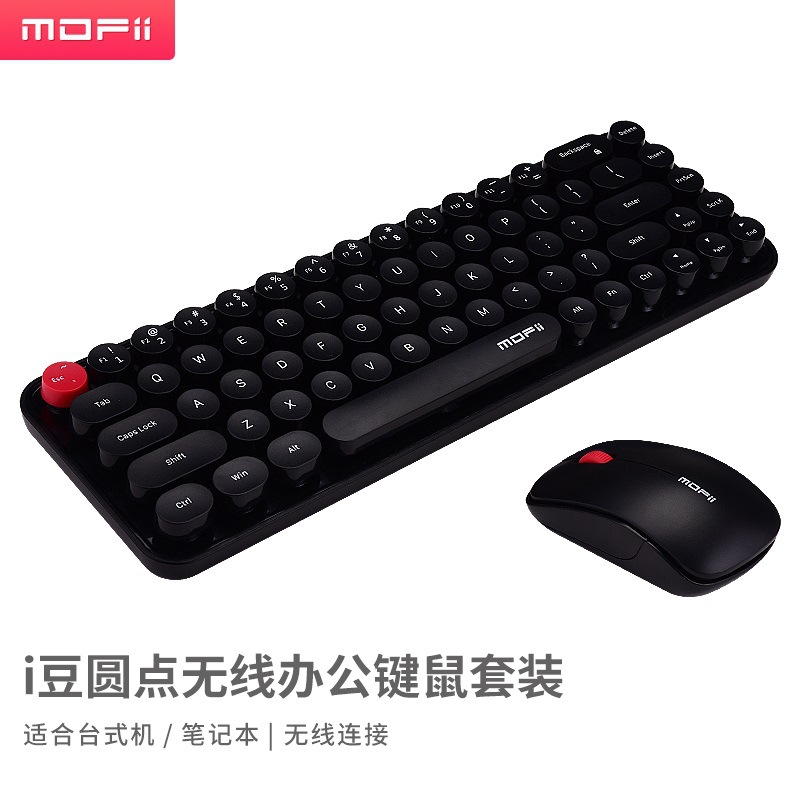Mofii Skyscraper Factory Hot Sales inalámbrico teclado ratón de oficina lindo pequeño valor de escritorio portátil