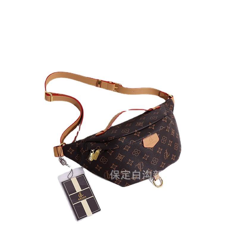 Moda retro bolso de la cintura para las mujeres estilo coreano 2023 primavera nuevo estilo coreano bolsa de pecho de gran capacidad bolsa de moda bolsa de mensajero del hombro para las mujeres