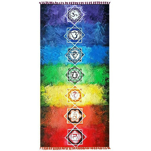 다채로운 비치 타월