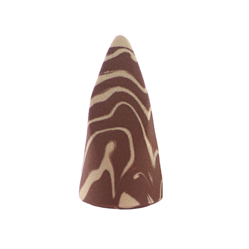 Huevo de maquillaje de belleza, soplo de maquillaje, negro clásico, variedad de formas, maquillaje de forma especial, huevo, herramienta de goteo de corte oblicuo sin látex