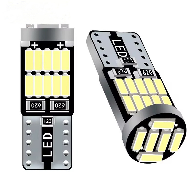 Car LED width indicator lamp T10 4014 26SMD decoding highlight lamp W5W reading lamp license plate lamp Car LED width indicator lamp T10 4014 26SMD decoding highlight lamp W5W reading lamp license plate lamp