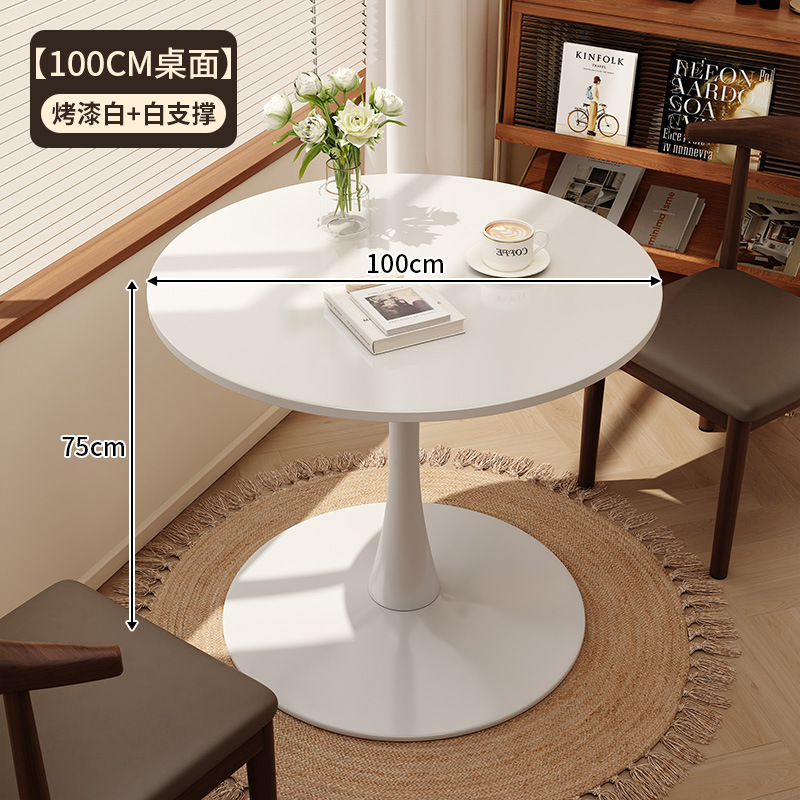 직경 100CM 올 화이트