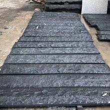 供应芝麻黑地铺石 花岗岩青色地铺石庭院铺路大理石毛面青石板