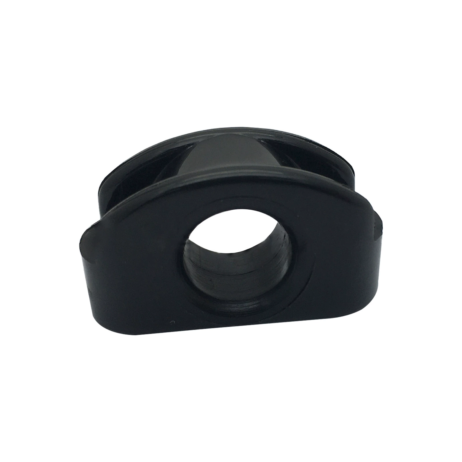 Черная нейлоновая направляющая проводка для яхт лодочные фурнитуры шкивы фитинги для колес