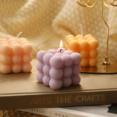 Gift item, magic cube-shaped home decoration, high-end atmosphere, aromatic birthday small gift, creative, aromatic candle