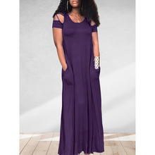 G 27297 Crewneck casual short-sleeve dress Բ�����ж���ȹŷ