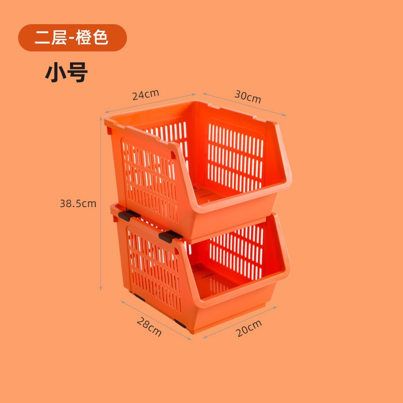 S사이즈 2 오렌지 레드