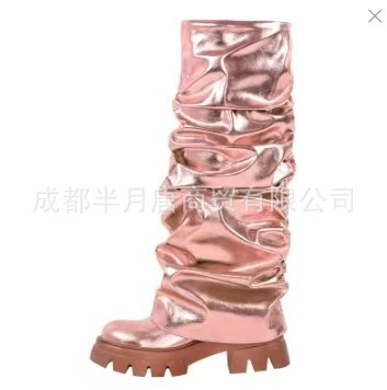 핑크 하이 튜브(반품 불가)