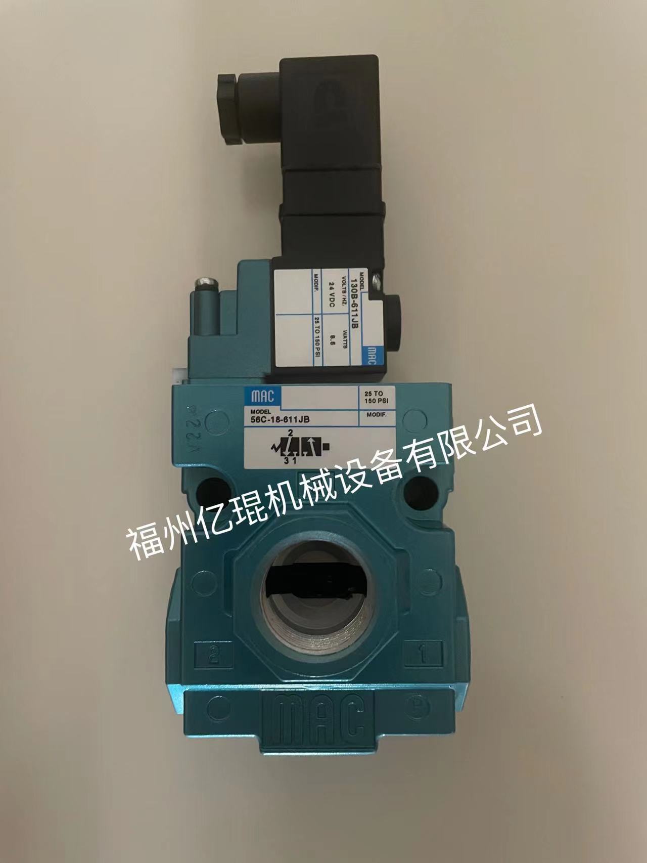 美国MAC电磁阀58D-13-111JA原厂全系列阀门