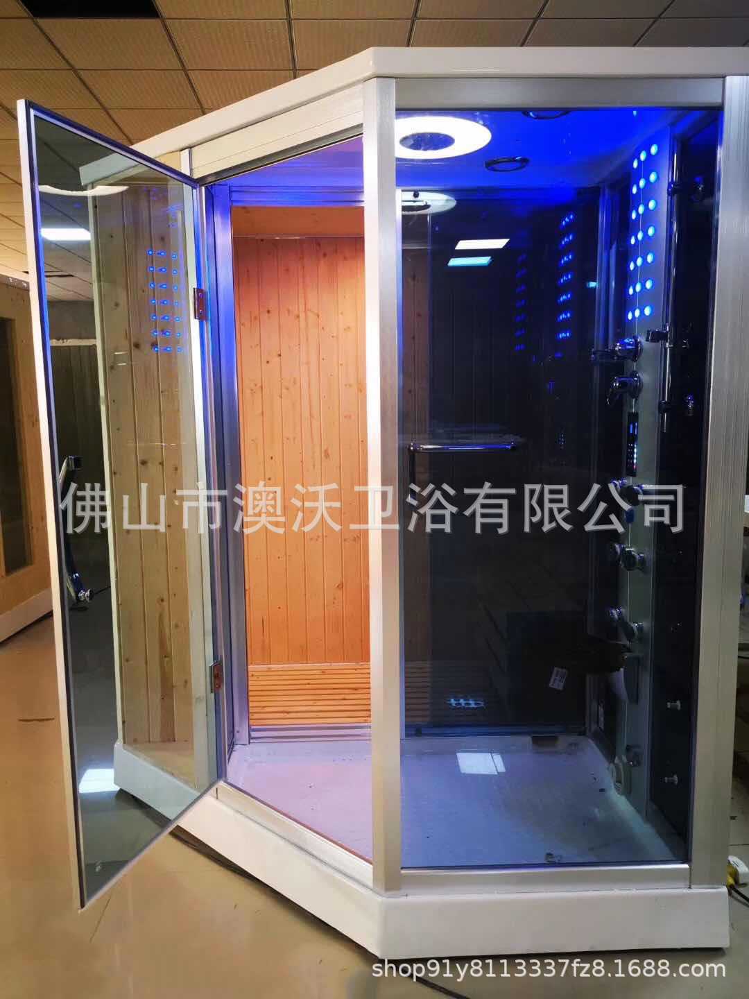 Masaje sauna ducha de vapor Portátil Baño ducha con función de vapor húmedo tipo diamante sala de vapor seco 8013