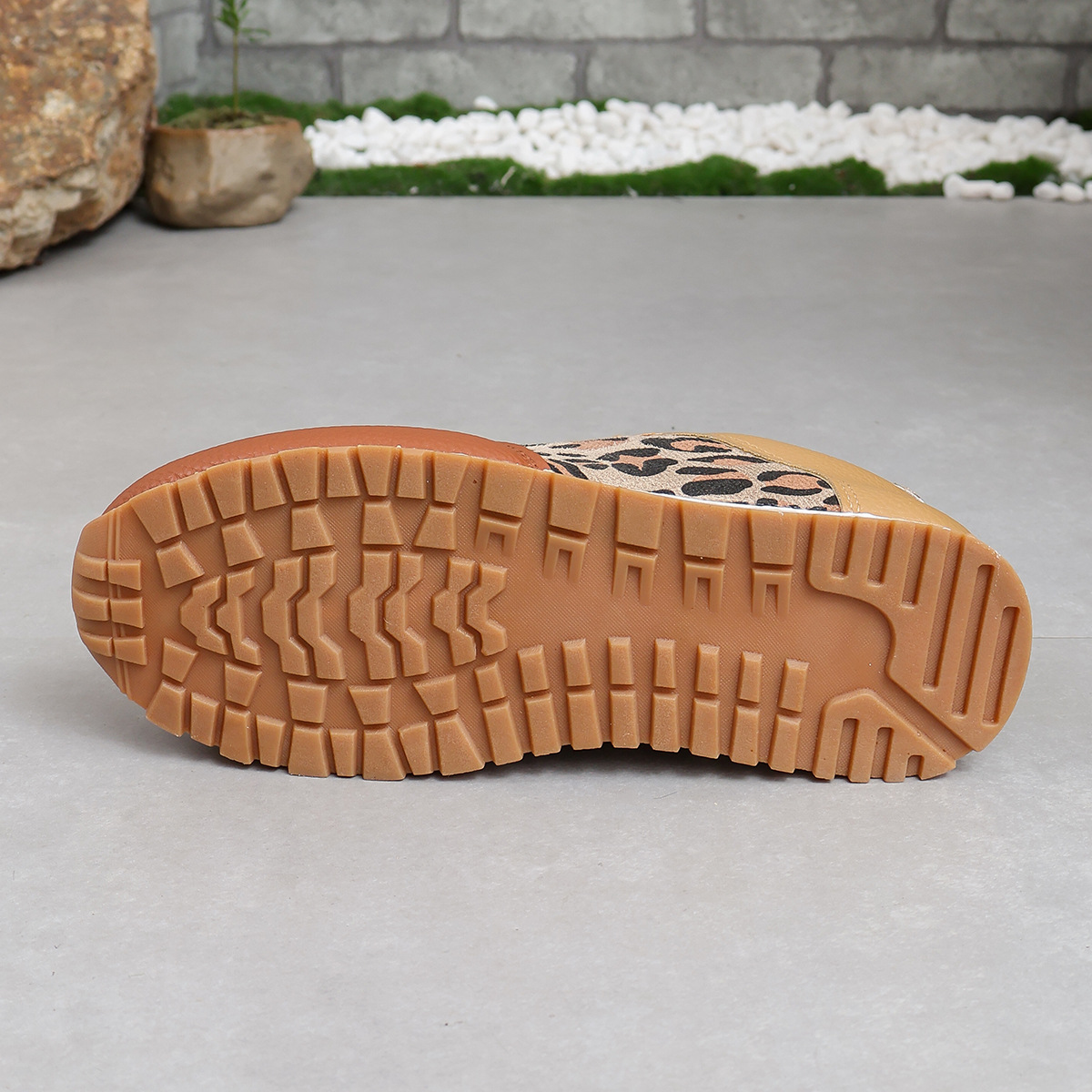 SHLIANG Scarpe da ginnastica da donna casual piatte con lacci da esterno, da corsa, da tennis, in pelle, alla moda, stampate, traspiranti, vulcanizzate SB182_voghion.com