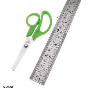 Spot Supply 12.5cm Stainless Steel Gauze Scissors Stainless Steel Plastic Handle Bandage Scissors Medical First Aid Scissors