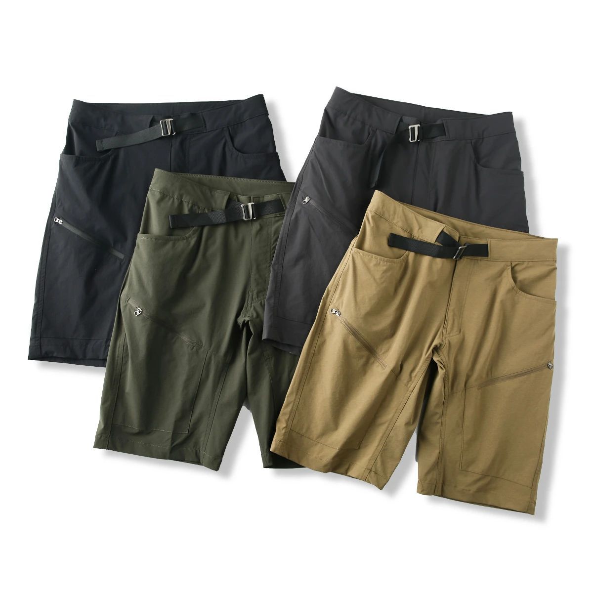 Summer New Breathable Comfortable Quick-drying Adventure Hiking Functional Shorts Loose Casual Trendy Men's Waterproof Casual Pants