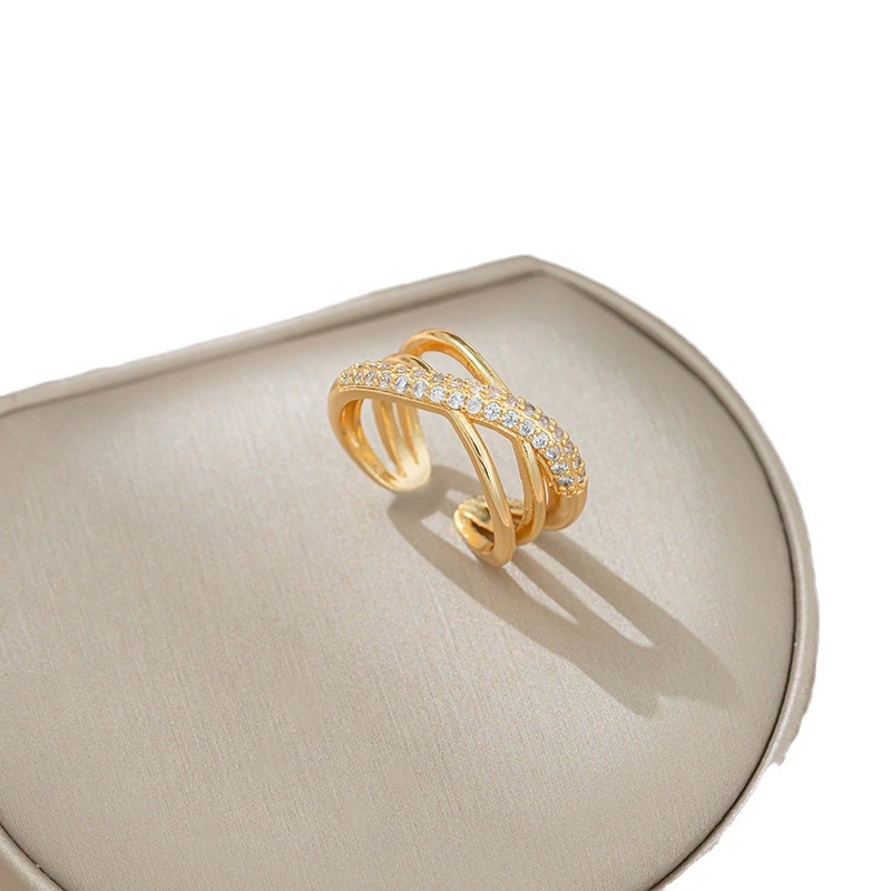 Women's Oval Marquise And Pear Ring Set Horizontal Bezel Setting_voghion.com