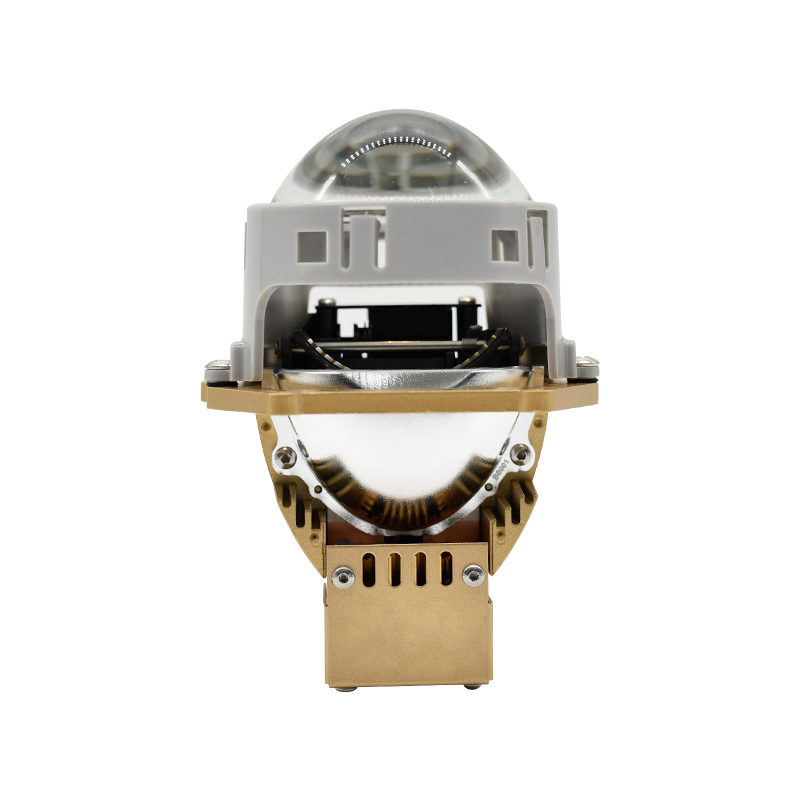 FANKAl nueva linterna del coche LED lente de luz doble taza de luz modificación inteligente Super brillante rápido Qiyuan cerca integrado