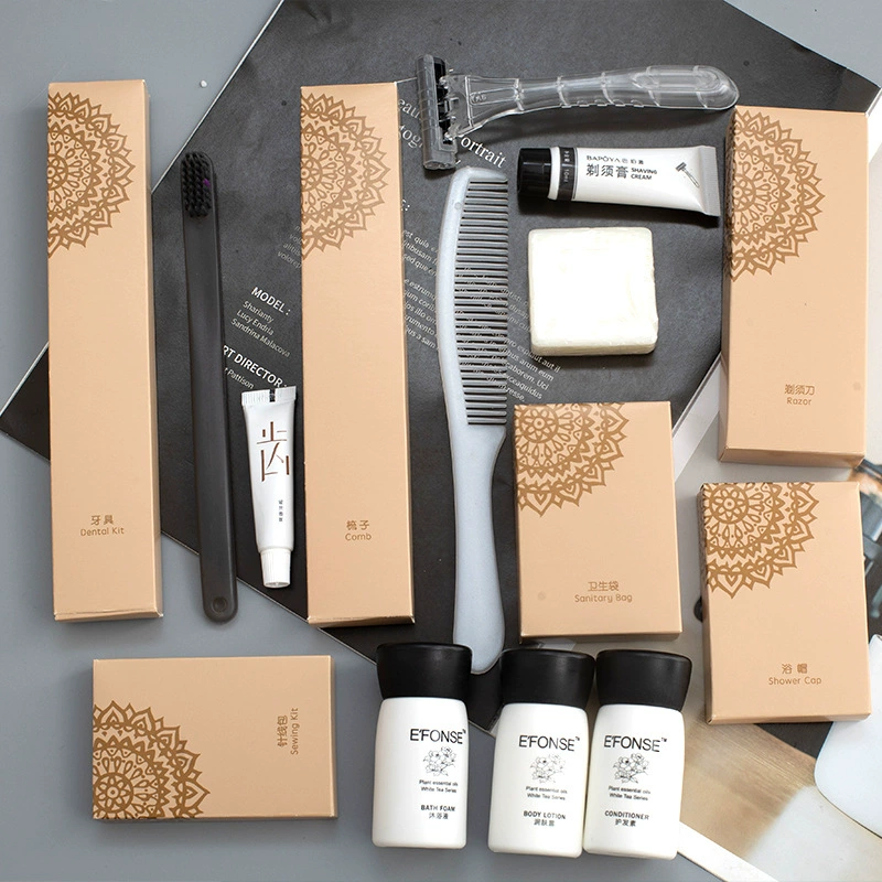 Пятизвездочные гостиничные туалетные принадлежности Высококачественный набор для чистки зубов одноразовые расходные материалы