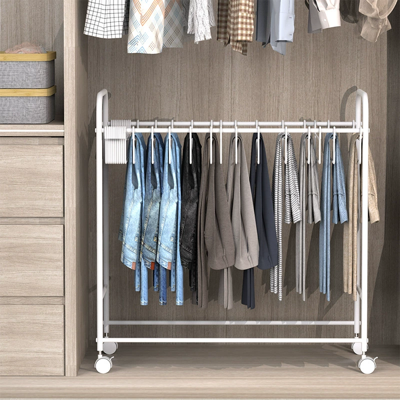 Pants and wardrobe Household multi -layerless hack trousers clip staining artifact landing can move multi -function shelf pants