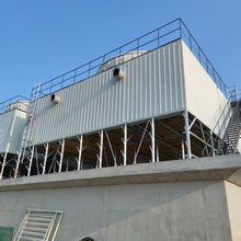 厂家设计方案定制冷却塔逆流玻璃钢方形冷却塔降温设备大型水塔