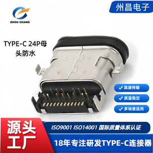 TYPE-C24P3.1ĸ�^�����ˮUSB��ˮ�B����type-cĸ����ˮTYPEĸ��