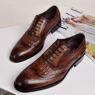 PU shoes for men business shoes ��ʿ���f�͹��{�~�yƤЬ��a