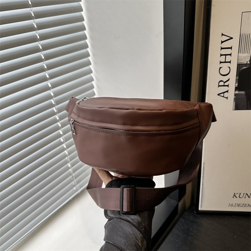 Bolso de pecho diagonal bolso de ocio mujer 2024 invierno nuevo deporte nicho todo fósforo bolso de bolsillo bolso de pecho de moda