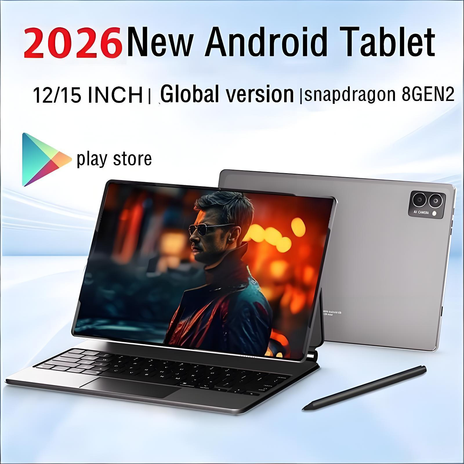 Cross-border 2026 new smart tablet 16+512G entertainment overseas…
