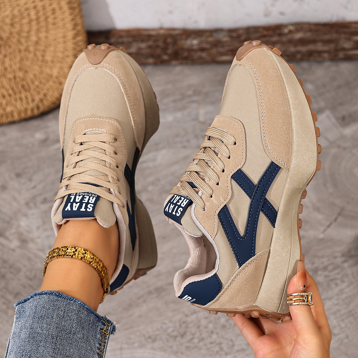 Trendy Lightweight Mesh Forrest Gump Sneakers for Women 2026 Spring and Autumn New Fashion Stylish Casual Versatile Sneakers for Women