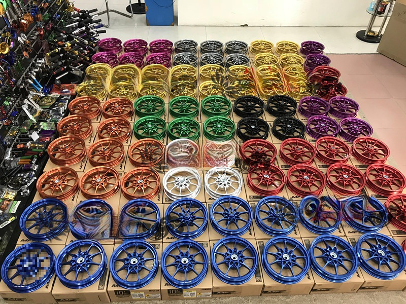 MFZ McLaren modified forged CNC wheel hub rim for DIO50c jog50/90c Weijia