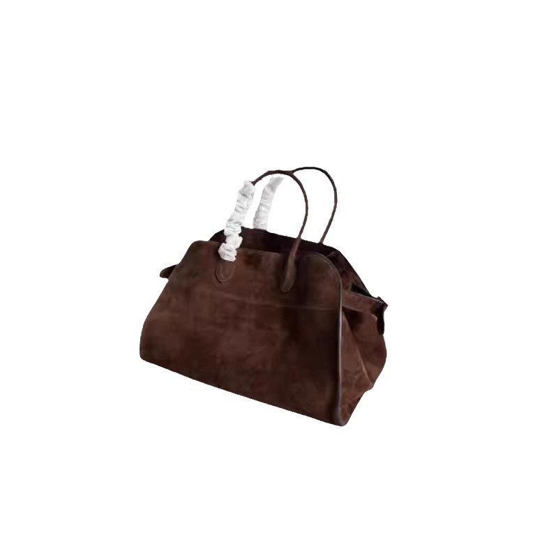 Women's Bags Suede Bag Light Luxury Niche High End Soft Leather Large Capacity Commuter Shoulder Tote Bag Large Bag For Women_voghion.com
