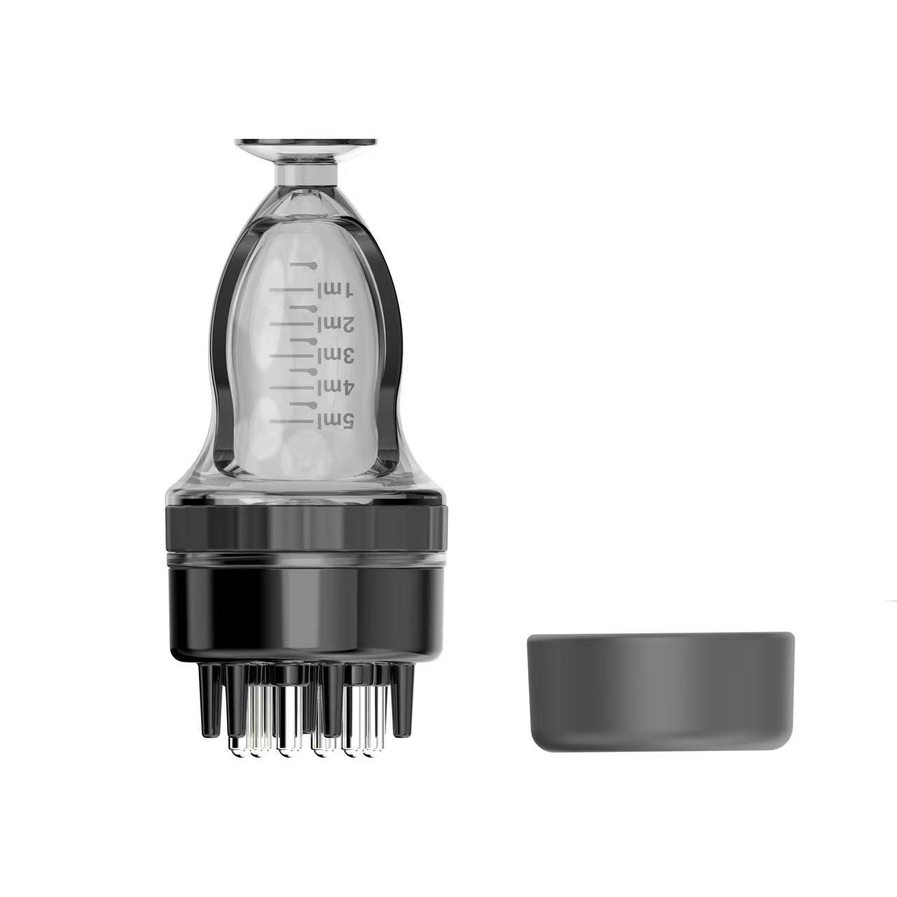 Mino aplicador de medicina del cuero cabelludo cabeza bola masaje medicina dispensador 1mL ridil cuidado del cabello aceite esencial medicina aplicador